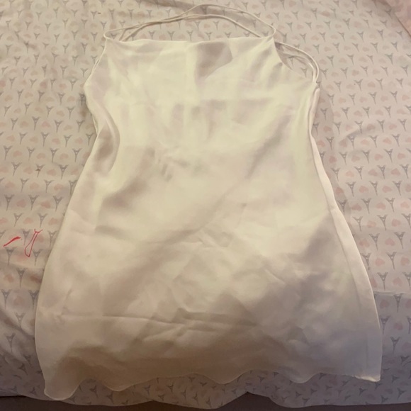 Zara Dresses & Skirts - New without tag Zara White Satin Dress